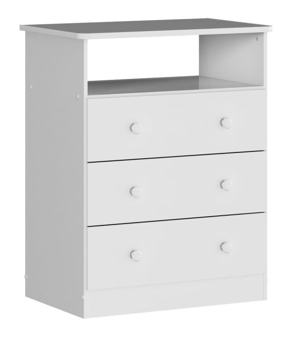 Cômoda Pipoca 3 Gavetas -