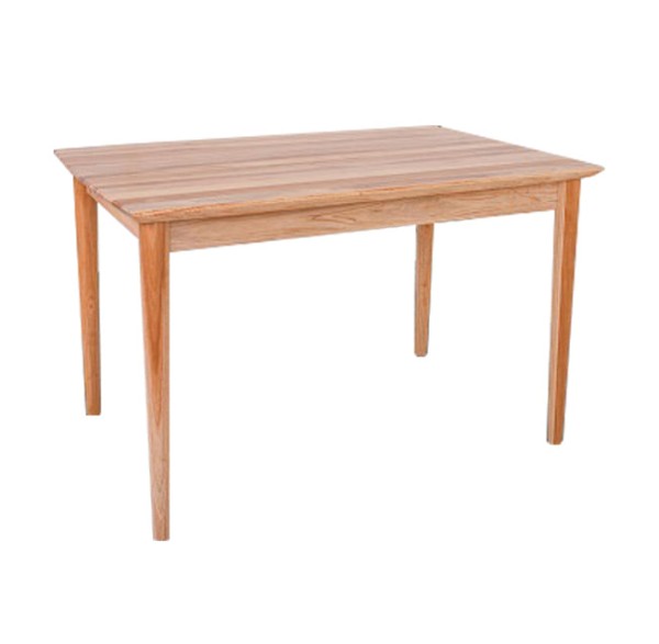 Mesa Retangular Deise Com Tampo De Madeira 1,20x80cm -