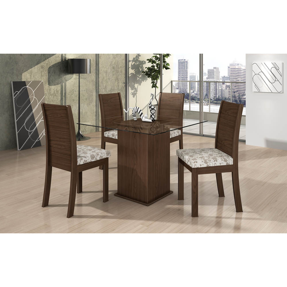 Vidro Para Mesa Retangular Quadrada (80x80x5cm) -