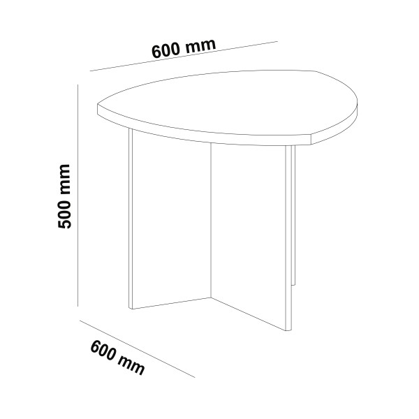 Encontraproduto.com.br - Mesa Lateral Diamante -
