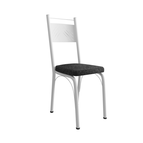 Encontraproduto.com.br - Kit 2 Cadeiras Olivia Com Assento Em Korino Palha -