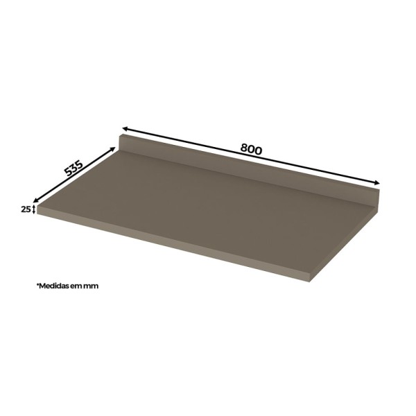 Encontraproduto.com.br - Tampo Para Balcão Connect 80cm -