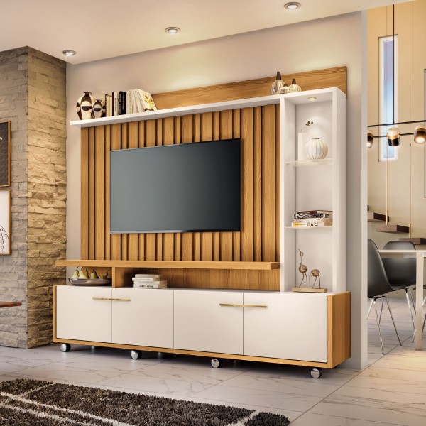 Encontraproduto.com.br - Home Birman Para Tvs De Até 60 Polegadas Com 4 Portas -