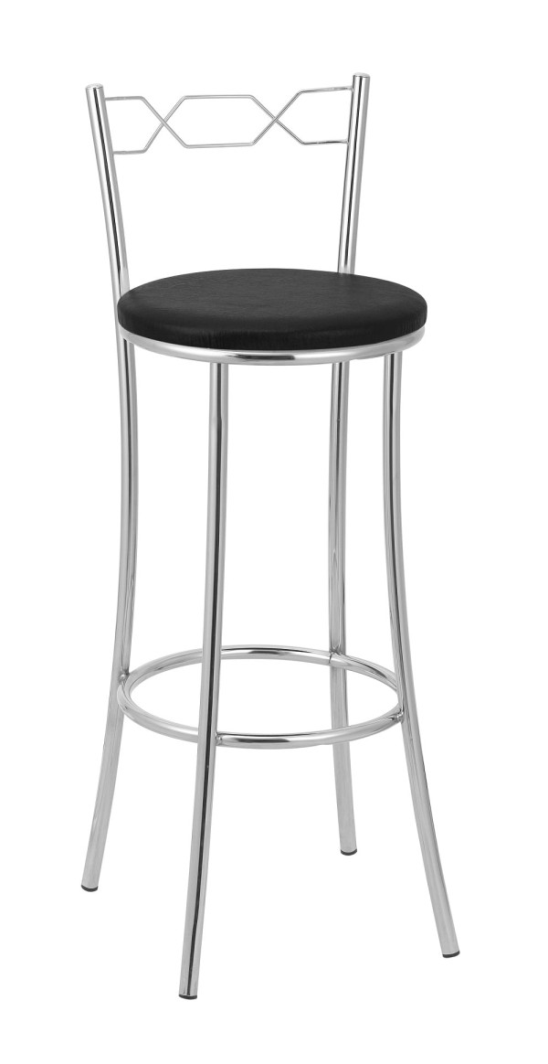 Encontraproduto.com.br - Banqueta Eva Com Assento Em Korino Preto -