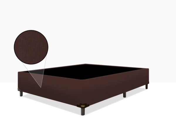 Encontraproduto.com.br - Box Solteirão Perseu Com Tecido Sued (1,28x1,88x38cm) -