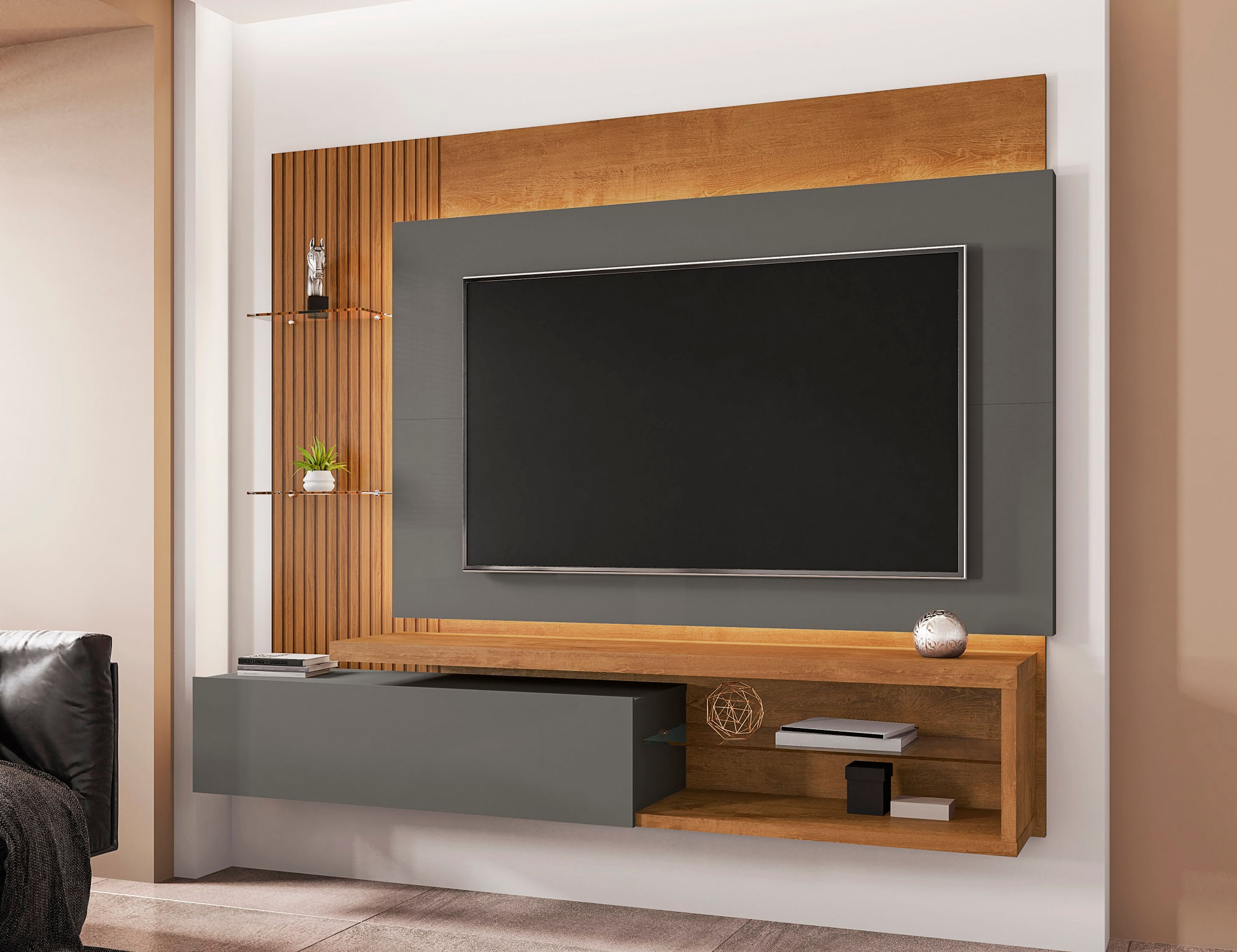Painel Zoya 1 Porta 1,80m -