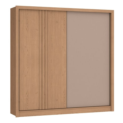 Encontraproduto.com.br - Guarda Roupa Turim 2 Portas De Correr E 4 Gavetas -