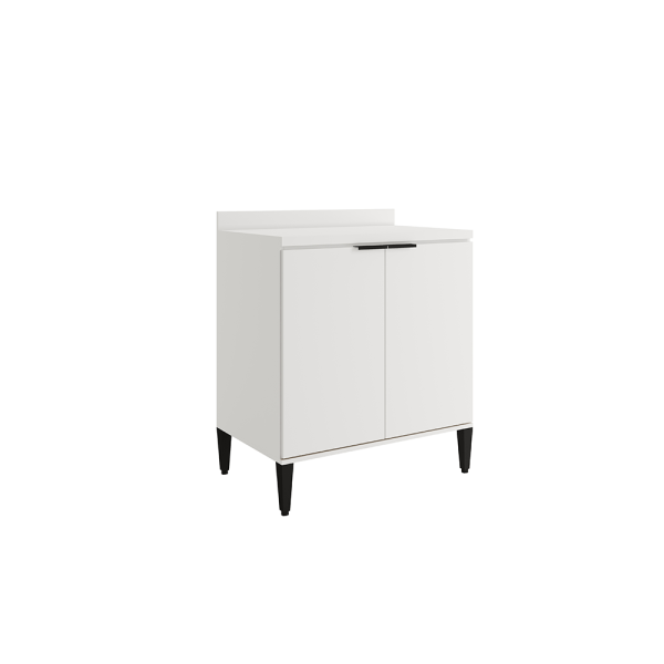 Balcão Duplo Alpha Com Tampo 2 Portas -