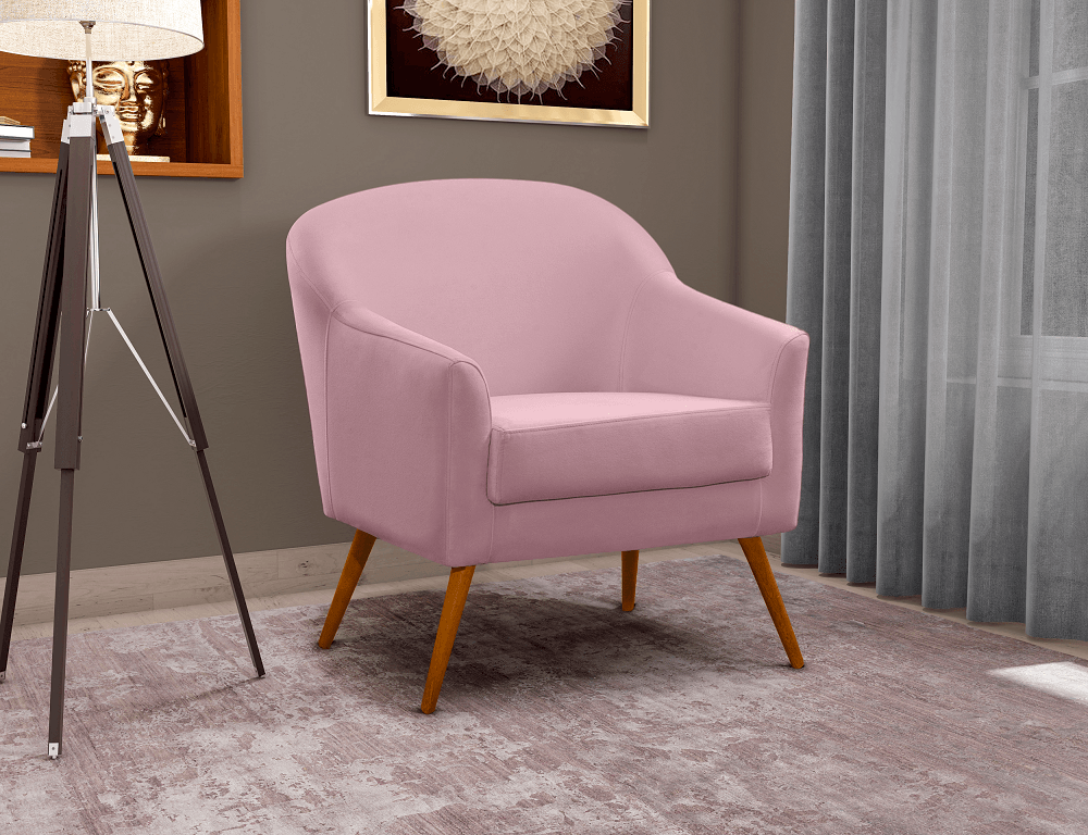 Poltrona Half Veludo 7050 -