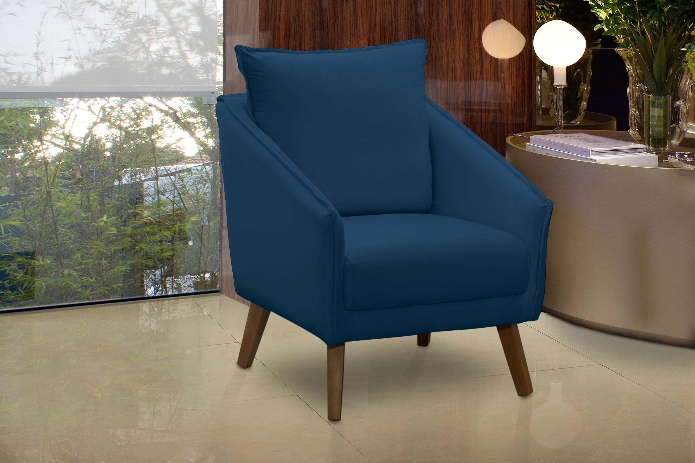 Poltrona Elea Veludo -