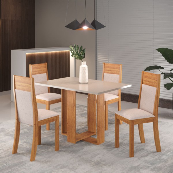 Encontraproduto.com.br - Mesa Retangular Palace 1,20m -