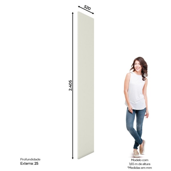 Encontraproduto.com.br - Módulo Lateral Selleto 25cm -