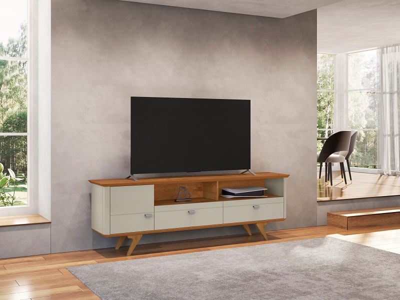 Rack Home 1 Porta E 2 Gavetas 1,80m -