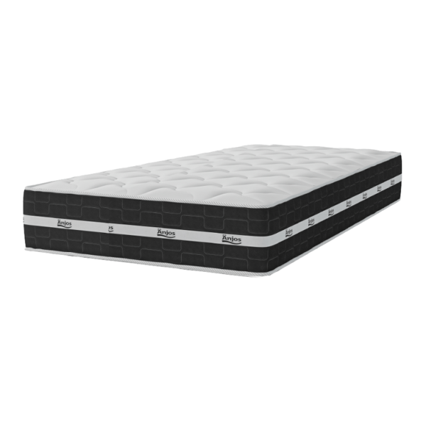 Encontraproduto.com.br - Colchão Solteiro Paris Mola Ensacada Com Eps (88x1,88x24m) -