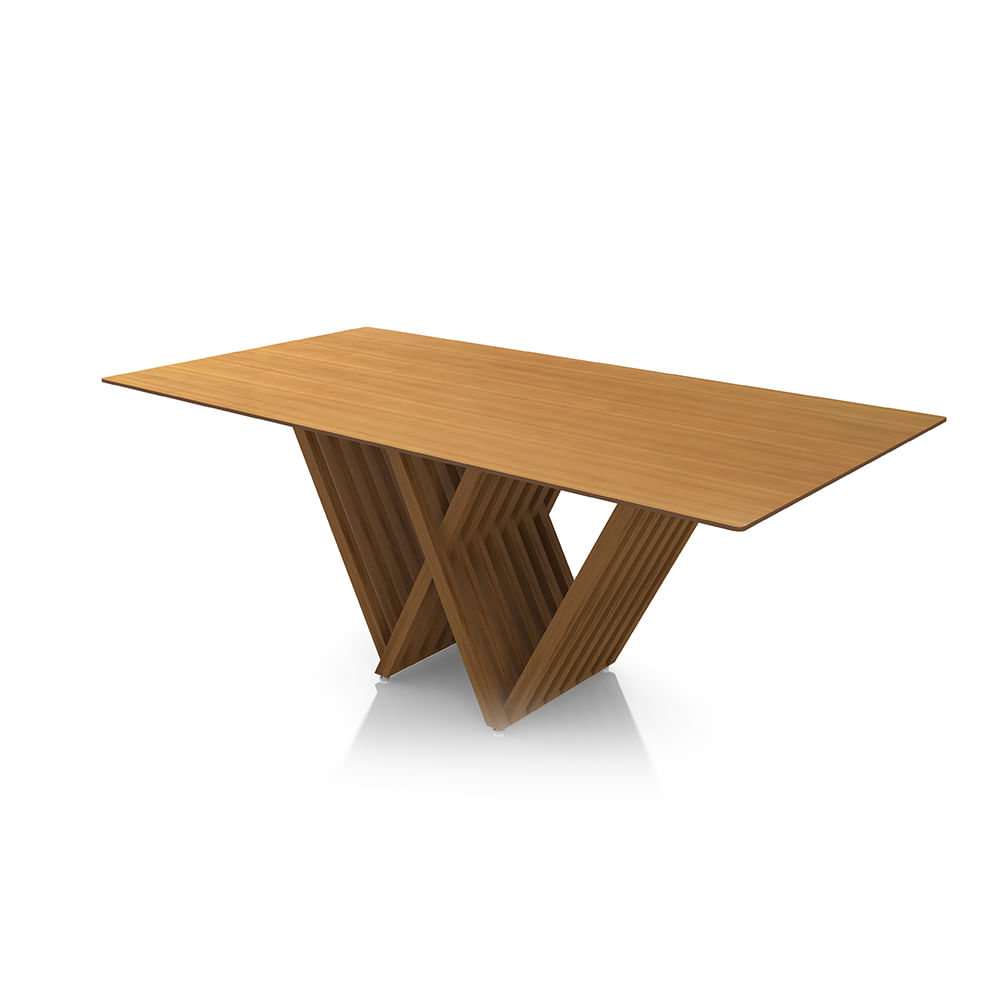 Mesa Retangular Sofia Com Tampo Laminado 2,20x1,10m -