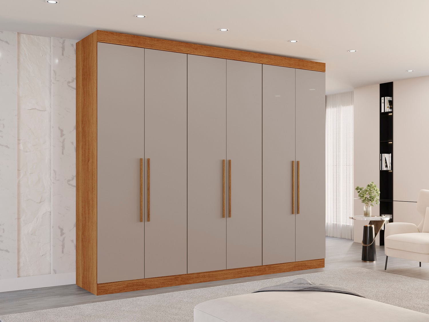 Guarda Roupa Orion Premium 6 Portas E 6 Gavetas -