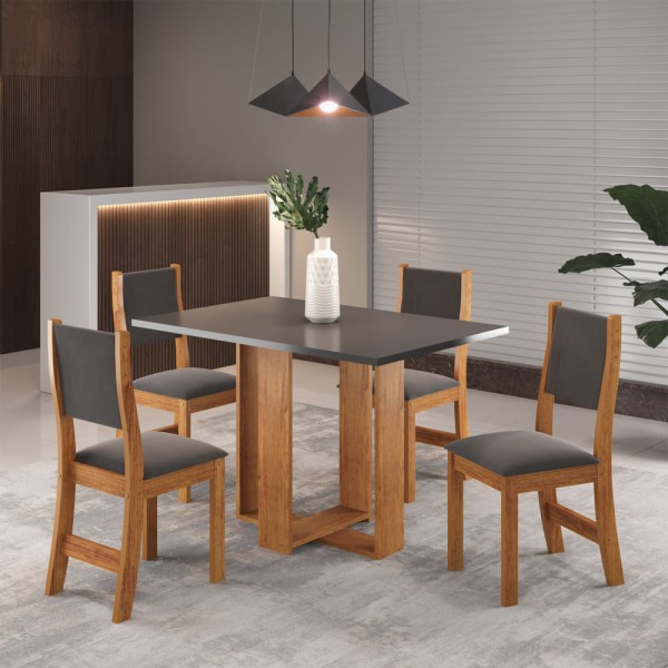 Encontraproduto.com.br - Mesa Retangular Palace 1,20m -