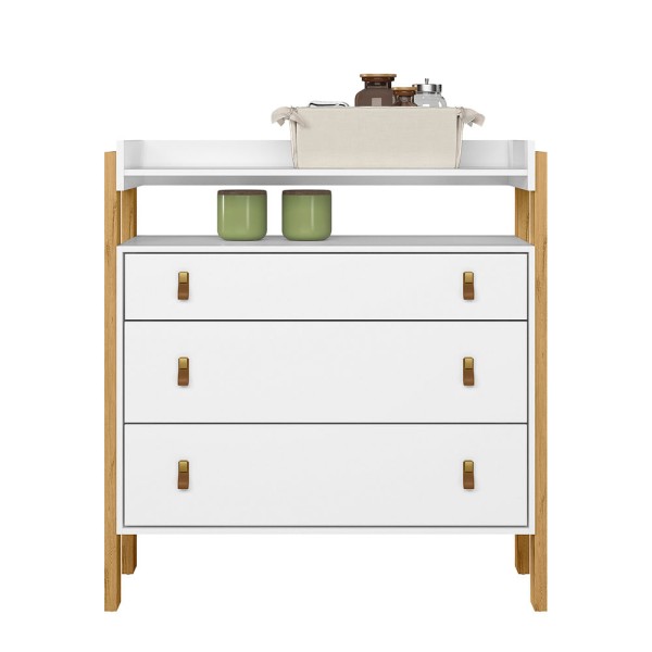Encontraproduto.com.br - Cômoda Infantil 44103 Com 3 Gavetas -