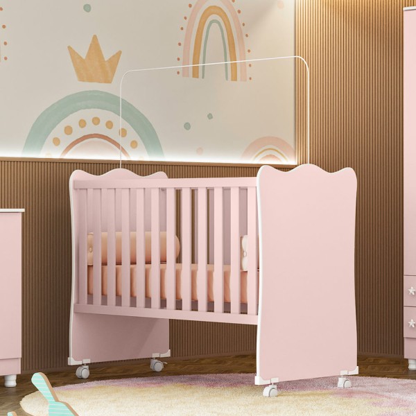 Encontraproduto.com.br - Berço Minicama 191 Com Rodízios 60cm -