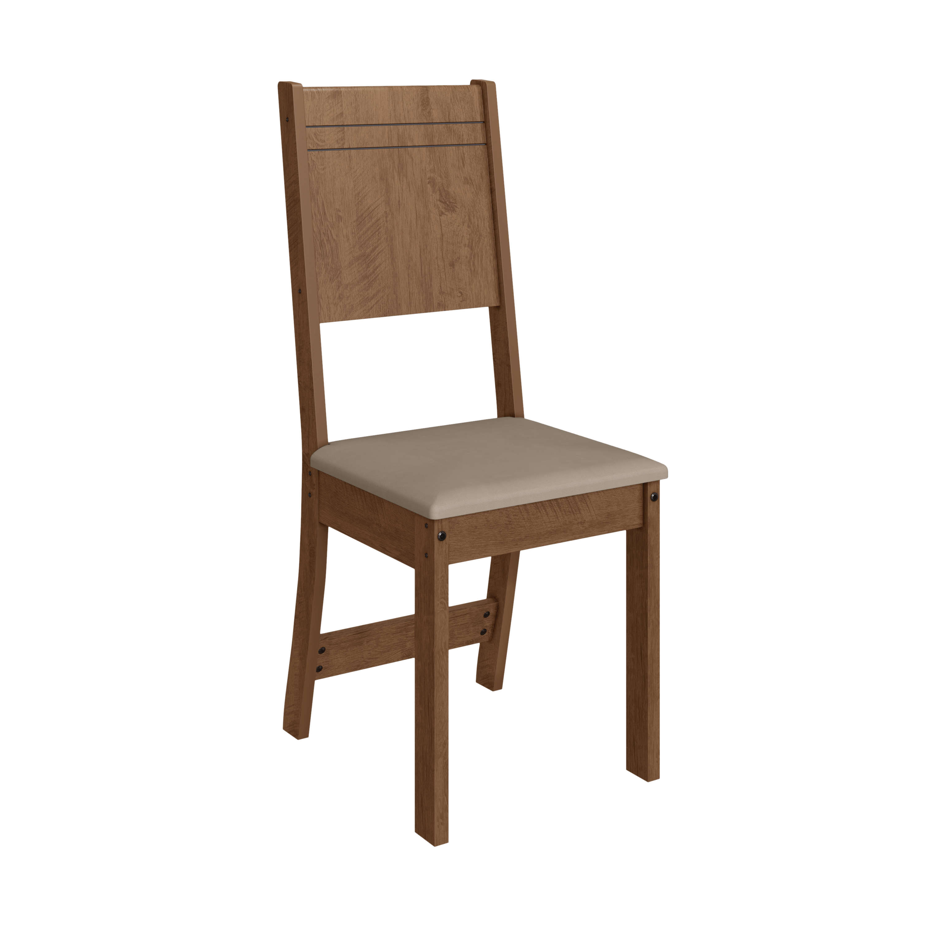 Encontraproduto.com.br - Conjunto Mesa Retangular Evora 1,10m Com 4 Cadeiras Linho -
