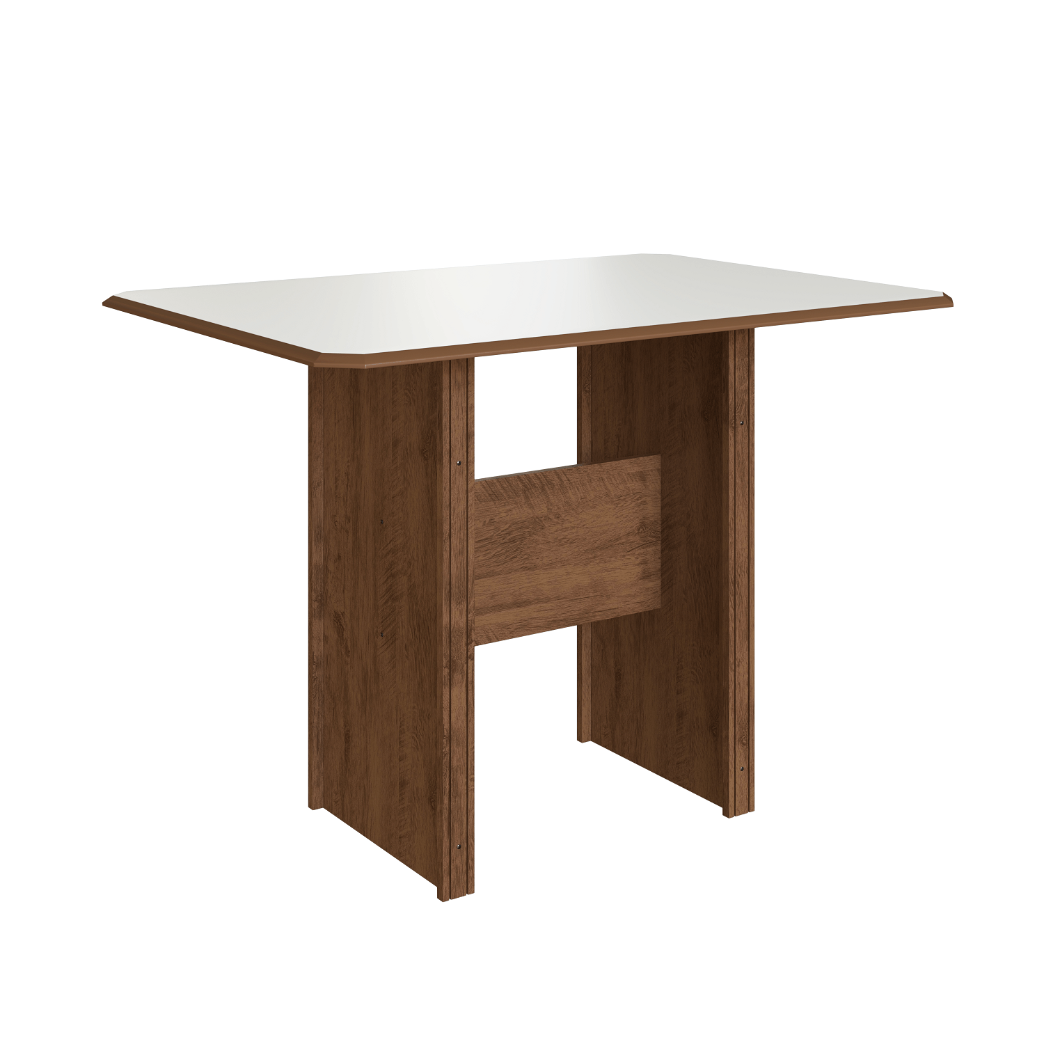 Encontraproduto.com.br - Conjunto Mesa Retangular Evora 1,10m Com 4 Cadeiras Linho -