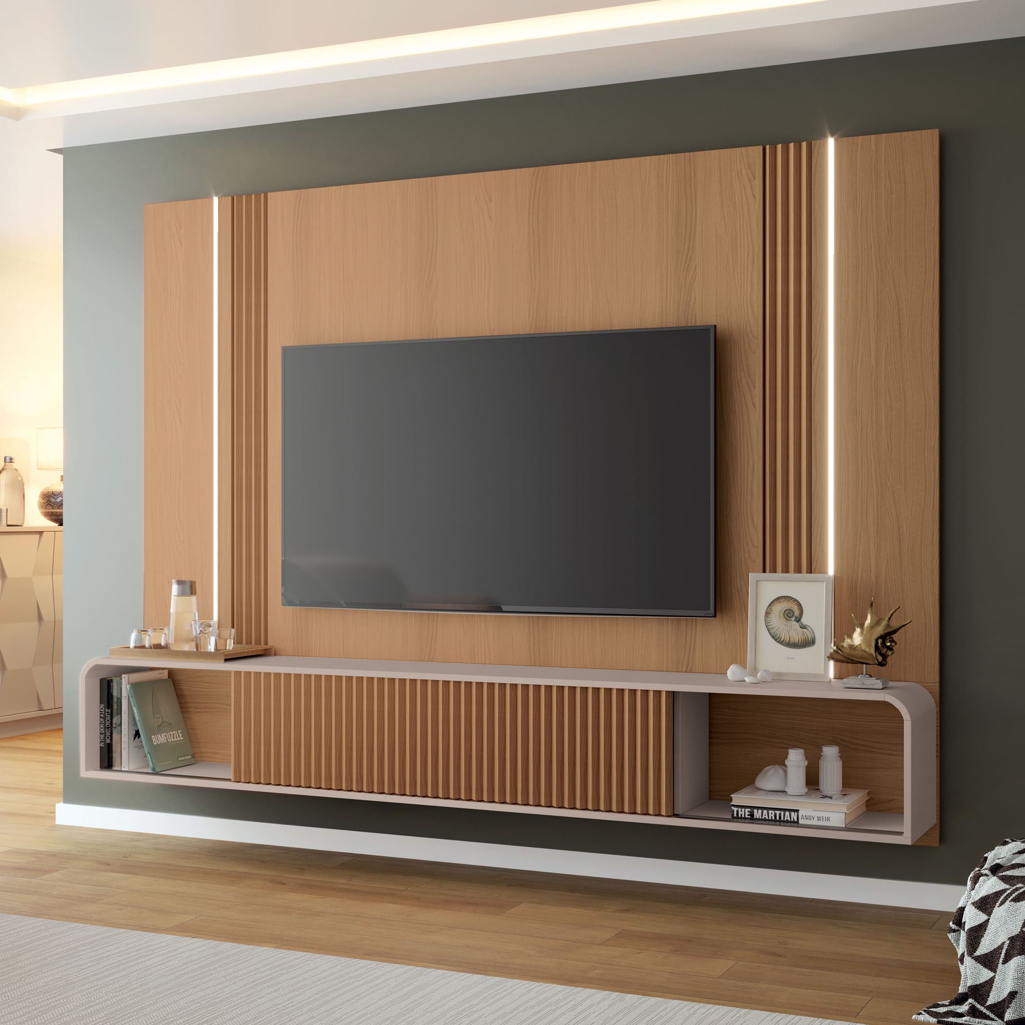 Painel Empire 2 Portas 2,19m -