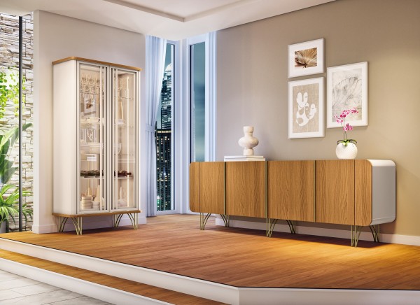 Cristaleira Evora 2 Portas -