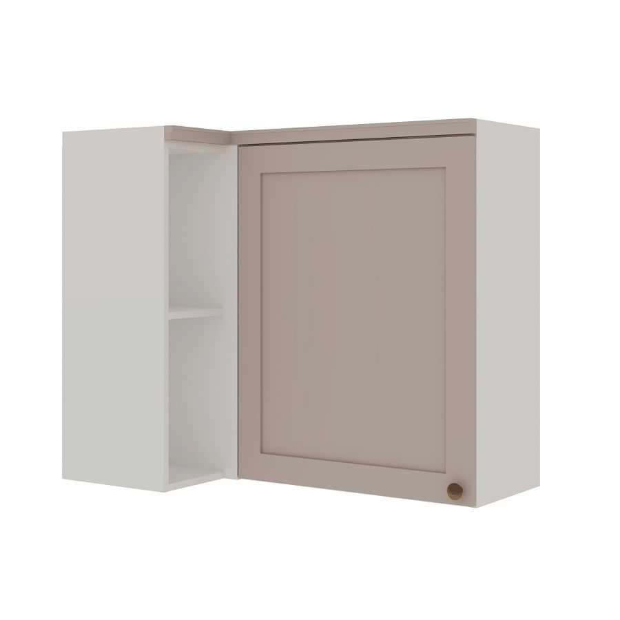 Armário Canto Reto Yasmin 1 Porta 93cm -