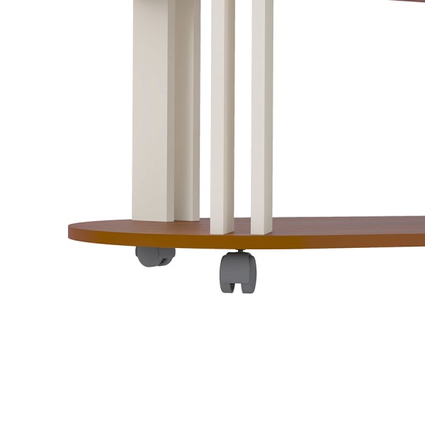 Encontraproduto.com.br - Mesa De Centro Mundi Com Rodízios -
