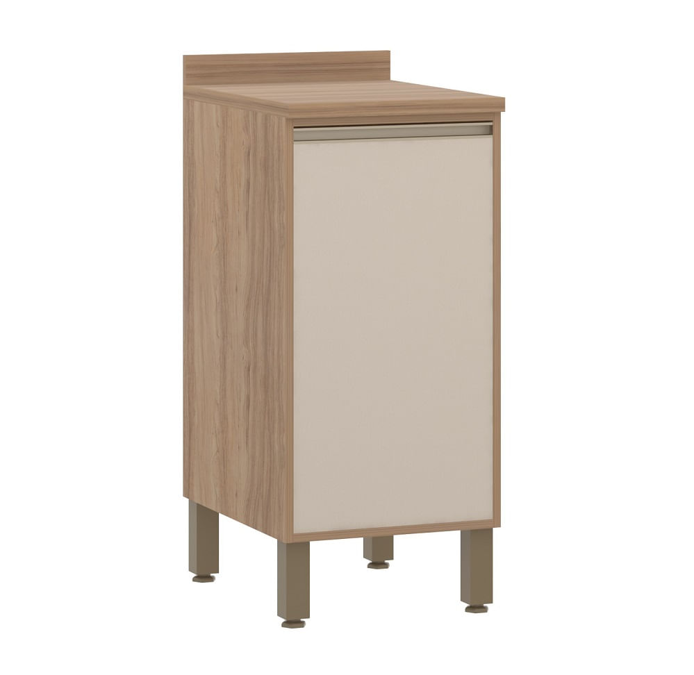 Balcão Lari 1 Porta Com Tampo 40cm -