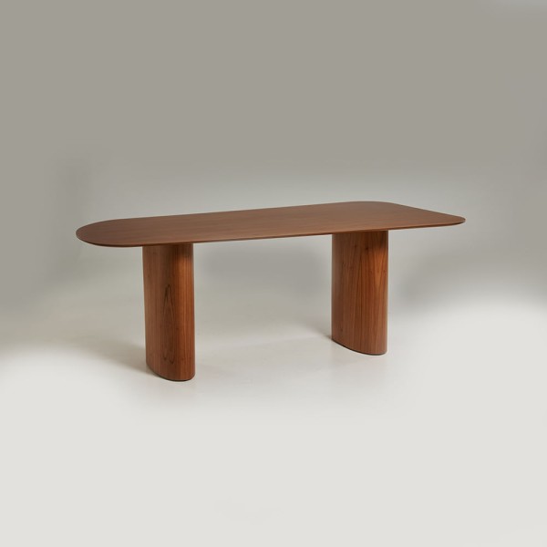Encontraproduto.com.br - Mesa Retangular Maia Com Tampo Laminado 2,40m -
