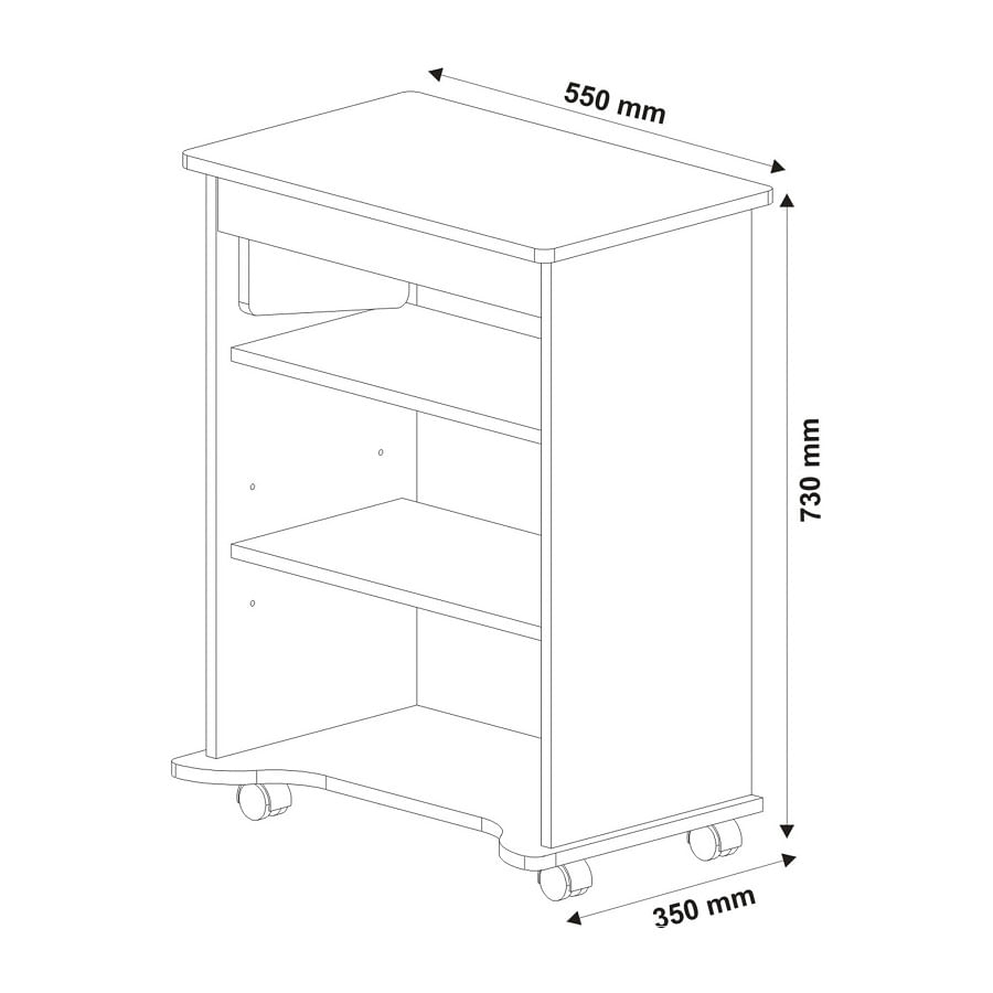 Encontraproduto.com.br - Mesa Para Notebook Working -