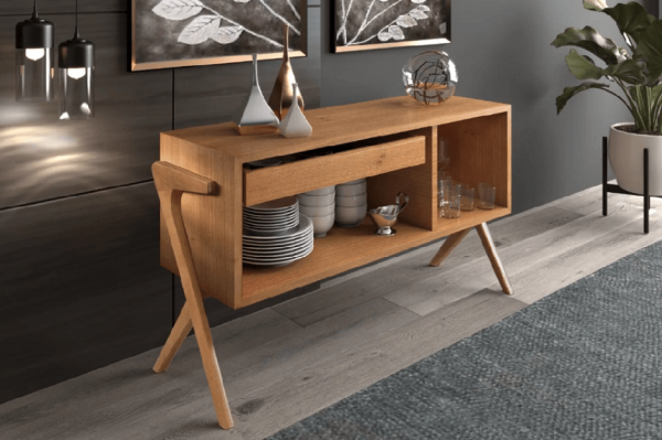 Encontraproduto.com.br - Buffet  Zara 3 Portas 1,38m -