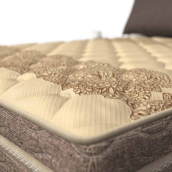 Encontraproduto.com.br - Colchão + Box Outback Com Molas Ensacadas (88x1,88x71cm) -