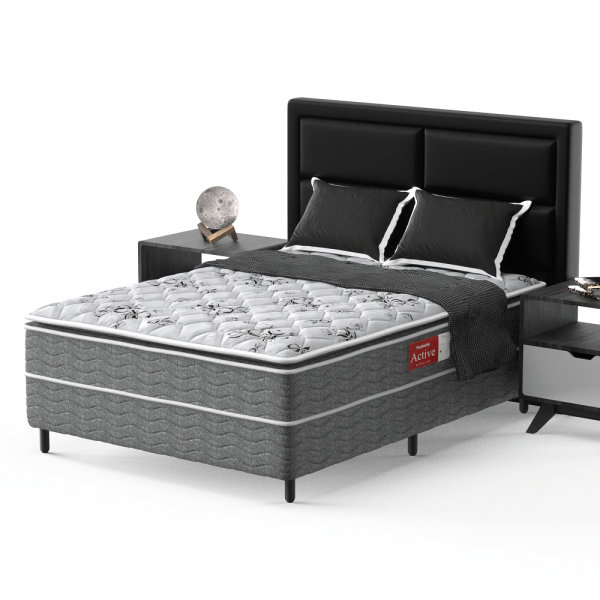 Colchobox Active Com Espuma D28 (1,38x1,88x63cm) -