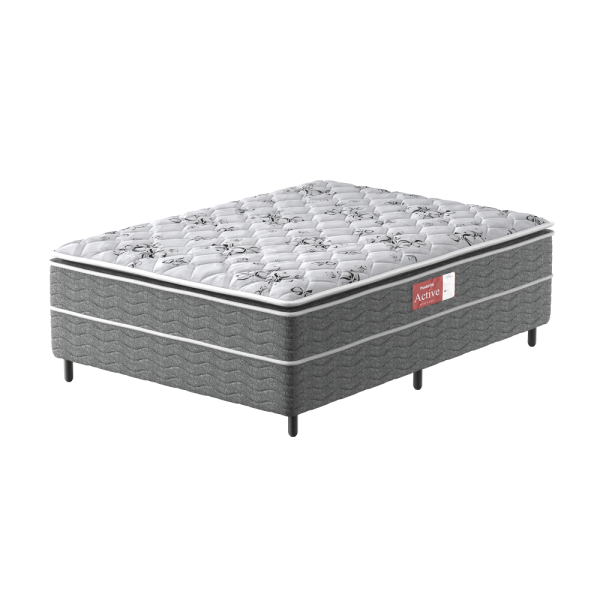 Encontraproduto.com.br - Colchobox Active Com Espuma D28 (1,38x1,88x63cm) -