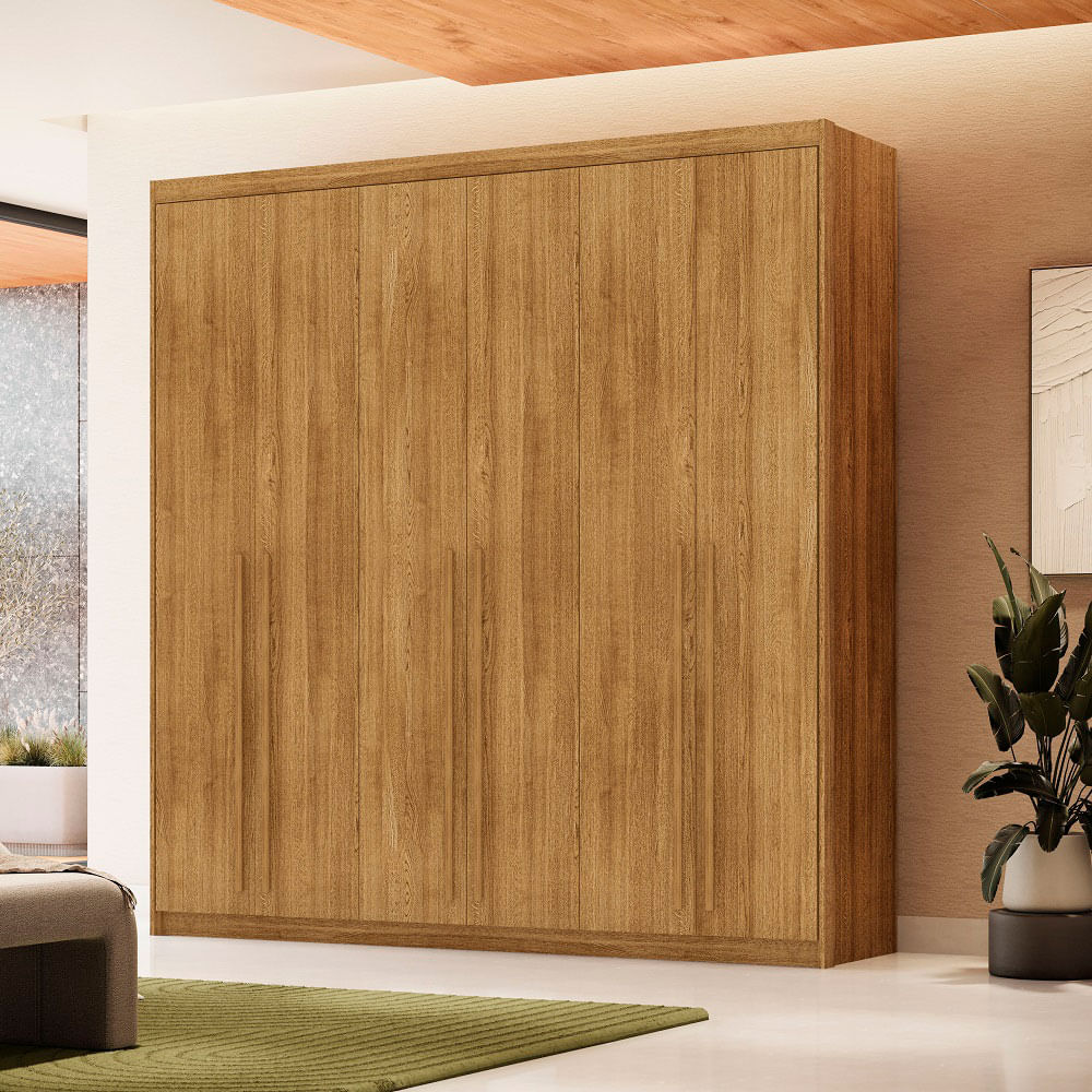 Guarda Roupa Dubai 6 Portas E 3 Gavetas -