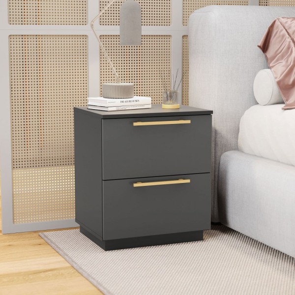 Mesa De Cabeceira Dubai 2 Gavetas -