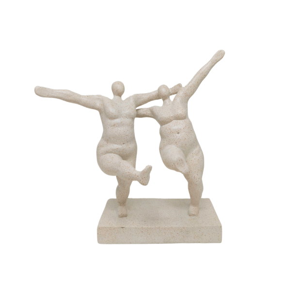 Escultura Casal Happy -