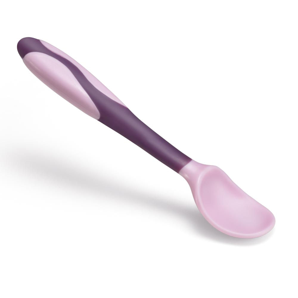 Encontraproduto.com.br - Conjunto de Colheres Flexíveis Comet Nasa Collection Rosa Multikids Baby - BB1199OUT [Reembalado]
