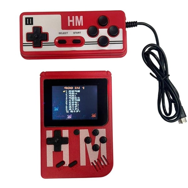 Encontraproduto.com.br - Mini Game Portátil HMaston 2 Jogadores YXJ02 Vermelho (MP)