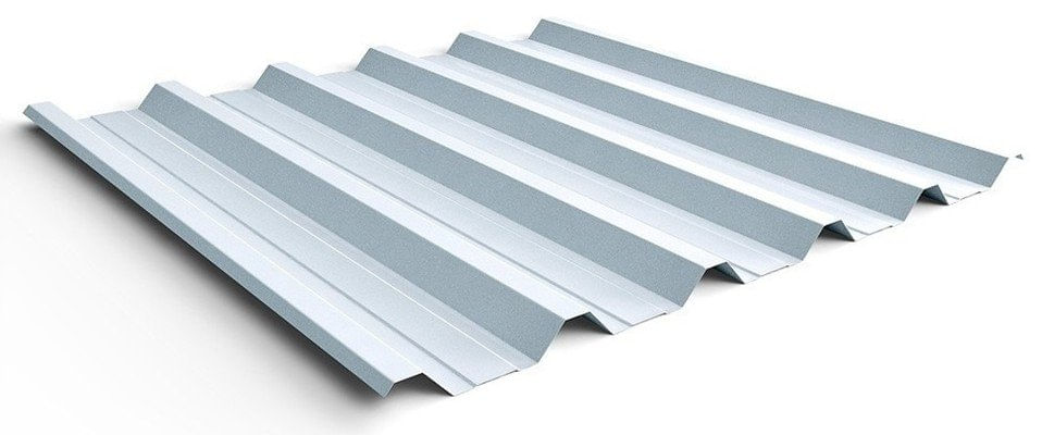 Telha de Aluzinco Trapezoidal TP40 Número 28 1,03m