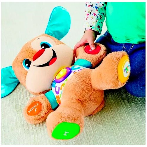 Encontraproduto.com.br - Brinquedo Laugh Learn Smart Stages Cachorrinho Mattel Fisher Price