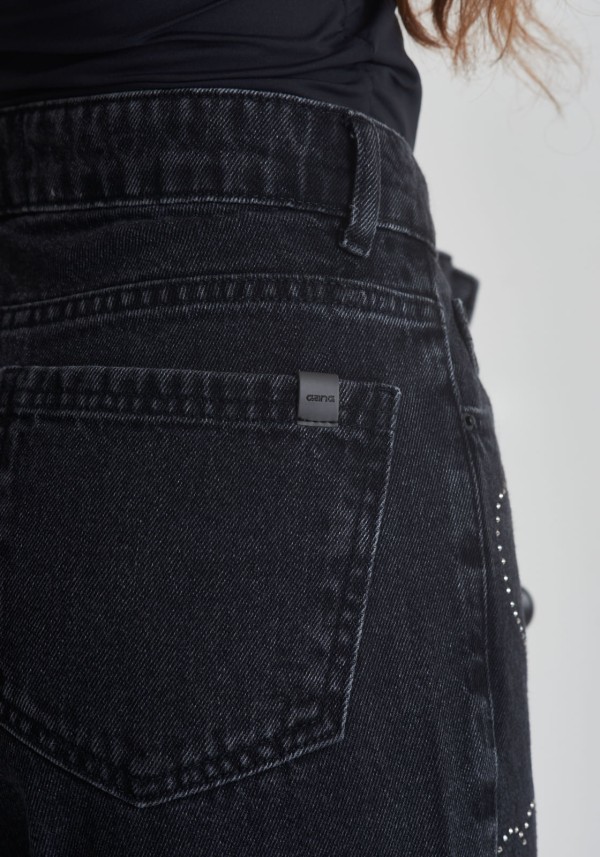 Encontraproduto.com.br - Calça jeans coração com brilho