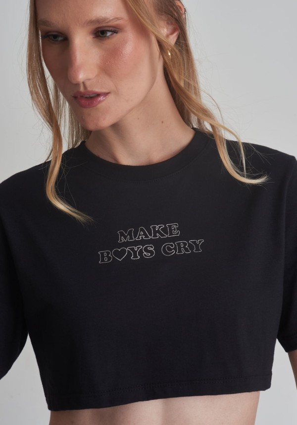 Encontraproduto.com.br - CAMISETA SUPER CROPPED MAKE BOYS CRY