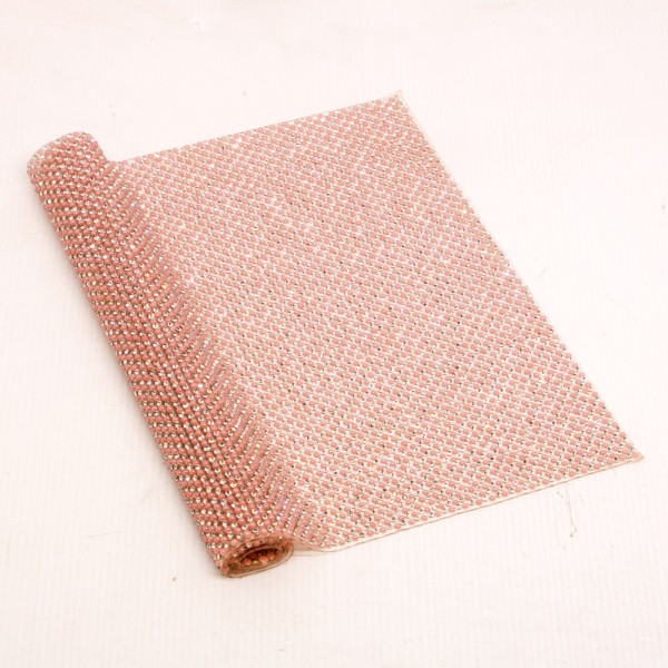 Encontraproduto.com.br - MICRO MANTA PEROLA COM STRASS 24X40CM UNIDADE