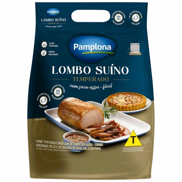 Encontraproduto.com.br - Lombo Suíno Congelado Temperado Pamplona