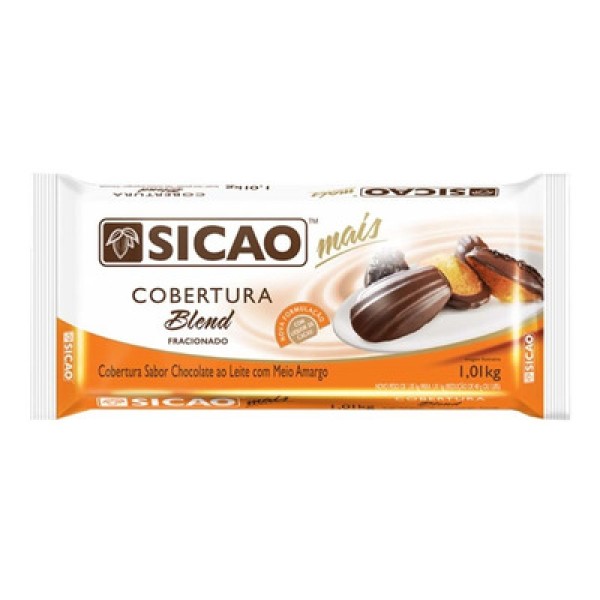 Cobertura Mais Blend Barra 2,1kg Sicao