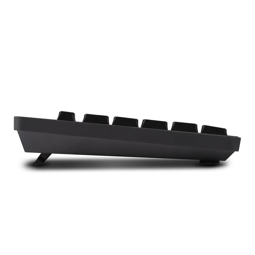 Encontraproduto.com.br - Teclado GK120 Preto/Verde com Suporte de Smartphone - TC265OUT [Reembalado]