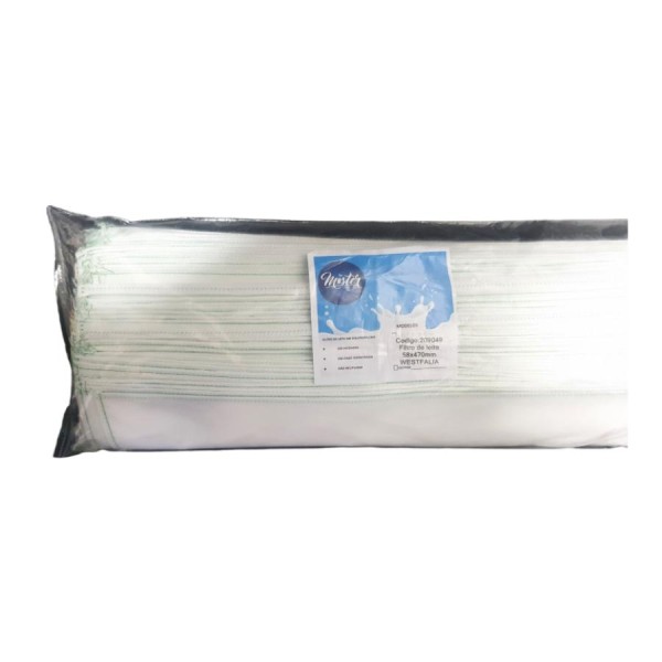 Encontraproduto.com.br - Filtro Leite TNT 470 x 58 mm com 100 Westfalia